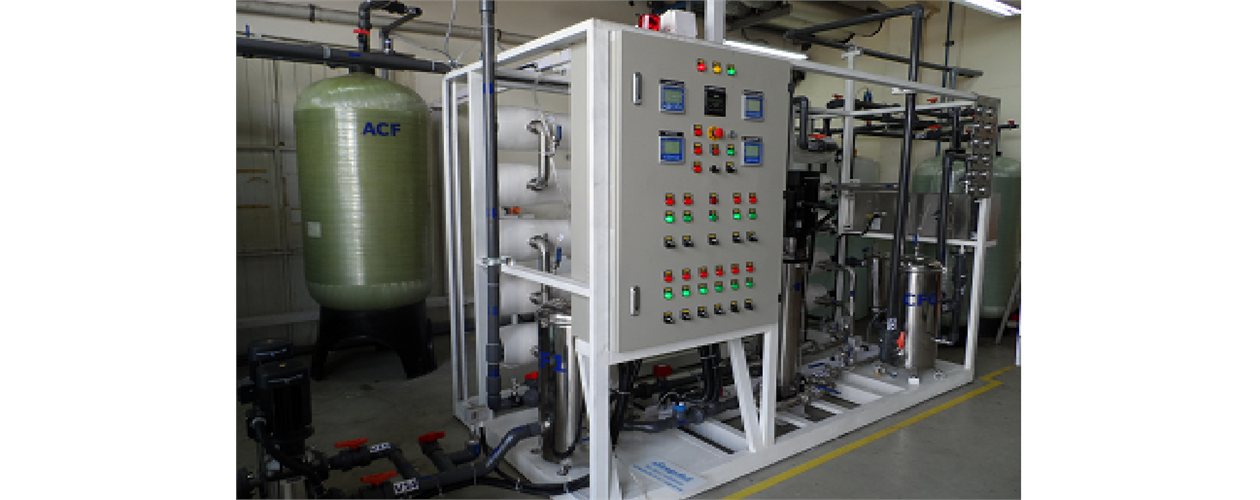 Hệ thống nước DI công suất 4.5 m3/h – Công ty II-VI Việt Nam VSIP 1