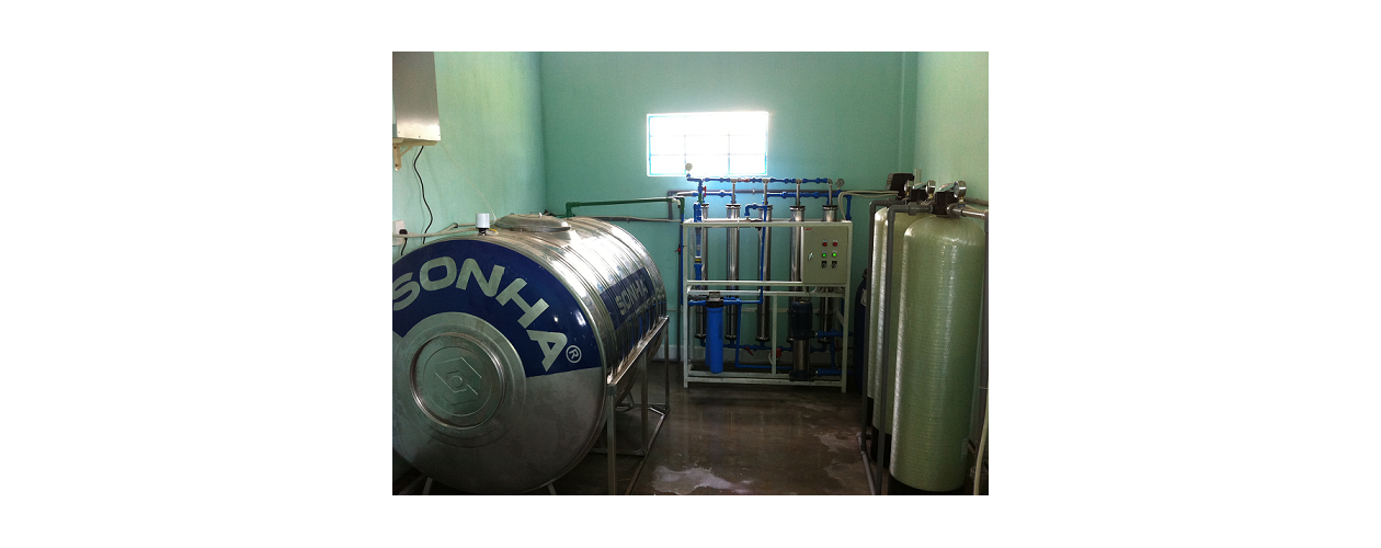 Hệ thống nước Đóng chai 1m3/h